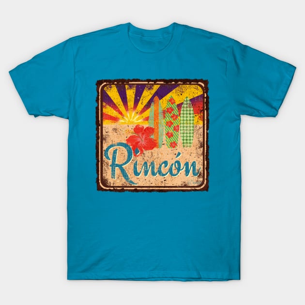 Rincon Sunset T-Shirt by Veronica Morales Designer